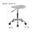 Chaise pivotante réglable pour bureau avec siège de type tracteur Bonavant-31673387-124435669-124435670