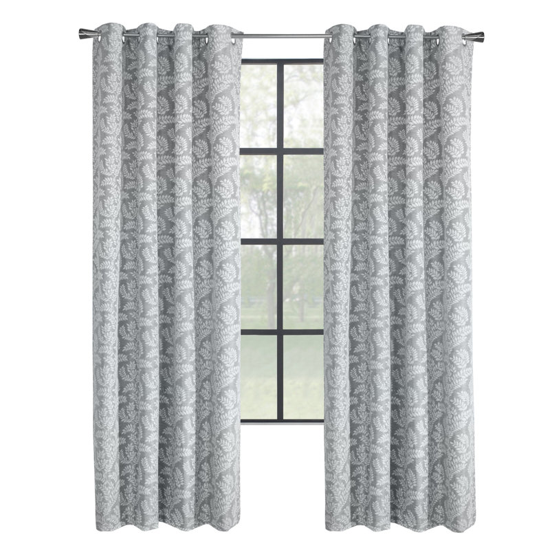 Rideau en jacquard Ozie Patricia, L 52 po x L 63 po