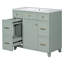 Meuble-lavabo simple avec plateau en résine Milous-1350277462