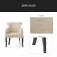 Chaise avec accoudoirs