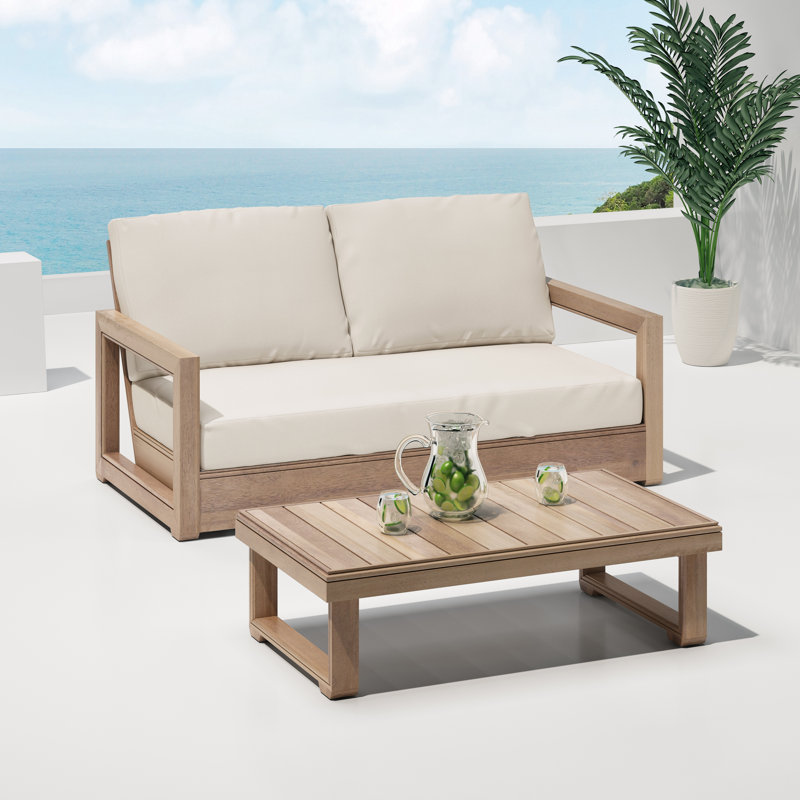 Donnie 2 Piece Seating Group with Cushions   