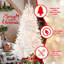 Arbre de Noël à déplier automatique, support stable, arbre de Noël artificiel-118769859