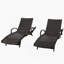 Chaise longue avec accoudoirs pour patio-1692943559
