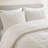 Cozy Chenille Bedding Sets, Full Queen Cable Knit Sherpa For Home