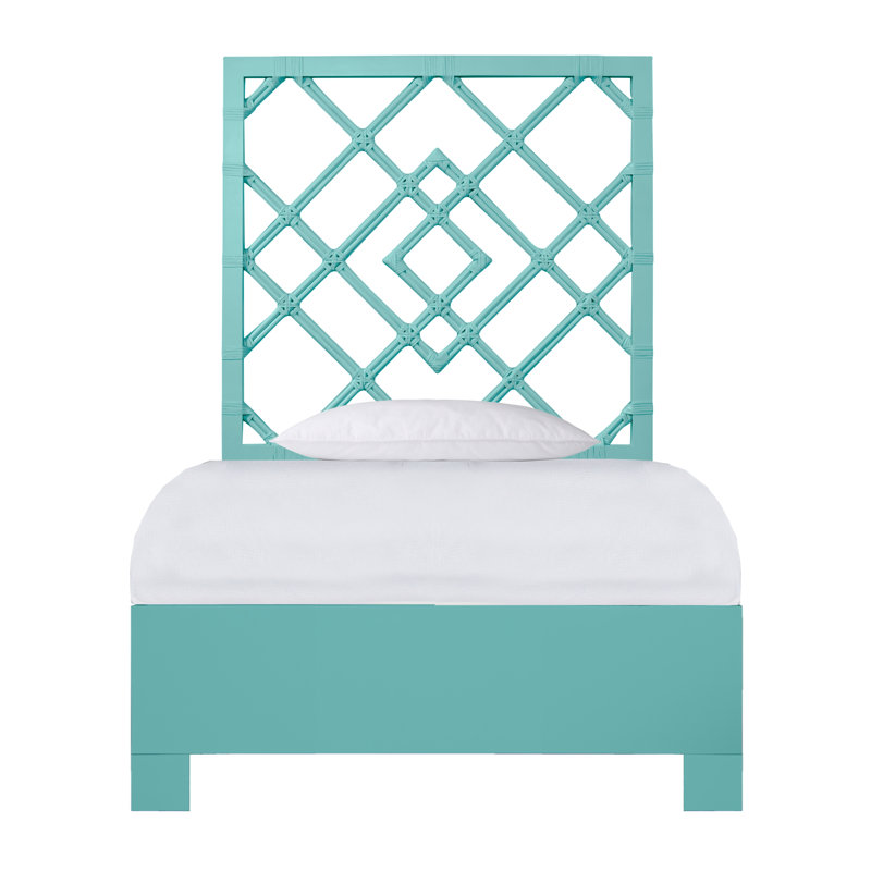 Darien Bed, Twin XL, Turquoise