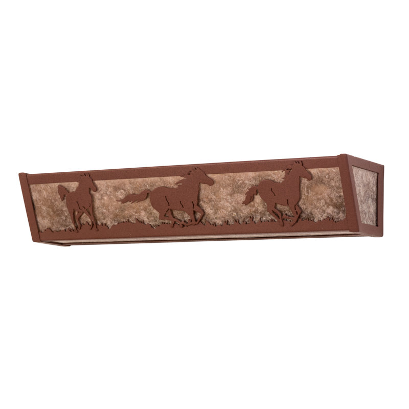 Rustic Lodge 4 - Light Bath Bar, 12W