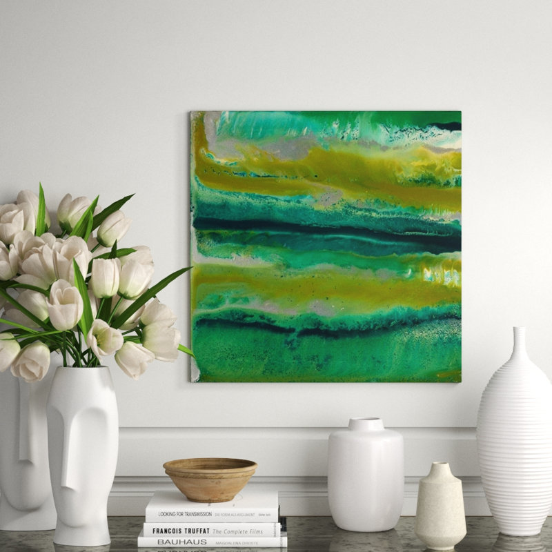 Trifle IV Painting by Danielle Davis, Outdoor, 36" H x 36" W x 1.5'' D
