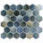 Hudson Due 2" Hex 10-7/8 " x 12-5/8 " Porcelain Mosaic Floor and Wall Tile-1780185920