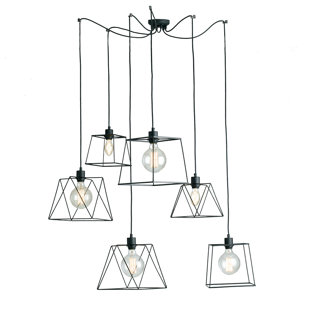 1 - Light Black Lantern Pendant