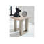 Freeform 40cm W Metal Bedside Table