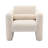 33.86'' Single Sofa and Toss Pillow, Solid Wood Frame 300 Lbs Capacity for Small Spaces-1323872044