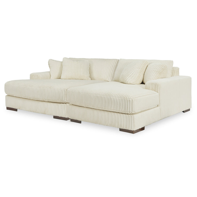 Chaise longue Lindyn Ivory