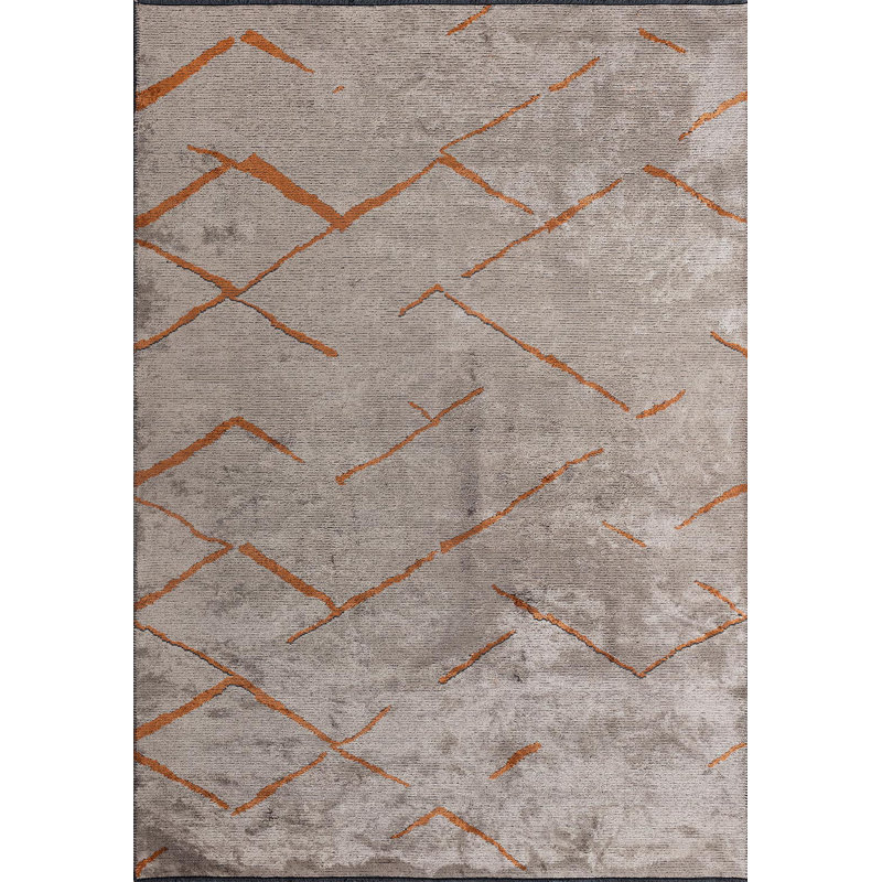 Triangle abstrait moderne, Rectangulaire 9 pi 10 po x 14 pi