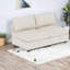 Canapé modulaire spacieux, tissu chenille, style moderne pour le salon