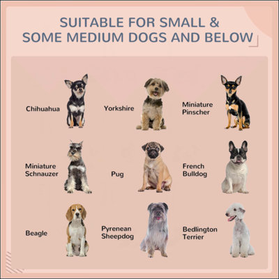 Niche pour chien en osier d'extérieur avec auvent, lit en rotin avec coussin résistant à l'eau, pour petits et moyens chiens