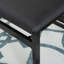 Chaise de salle à manger pliante en polyuréthane Amanat