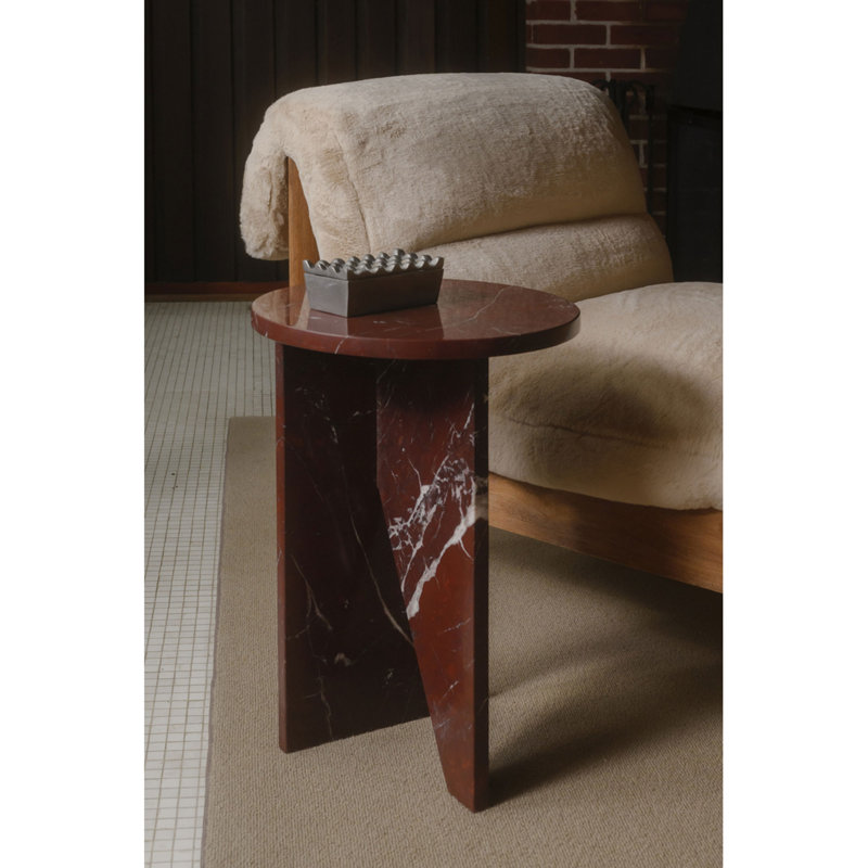 Pierce Accent Slipper Chair, Brown