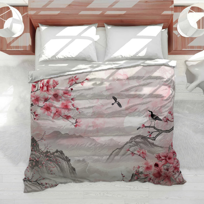 Édredon Cherandi Blossom Bedding Scenic, Édredon simple