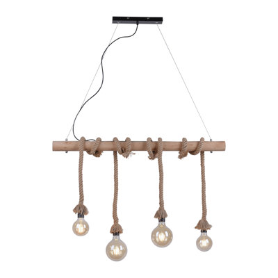 Kate 4 - Light Black Kitchen Island Pendant