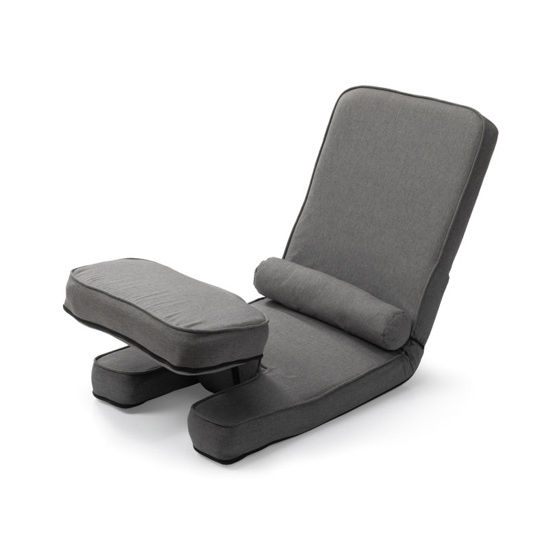 Fauteuil-lit réglable pour 5 personnes, soulagement du mal de dos - Gris appartement multifonctionnel foncé