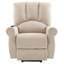 Babsi 91 cm Wide Fabric Lift Assist Recliner with Massager and Heated Cushion-1461156205