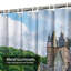 Rideau de douche avec 12 crochets Castle-1277870453
