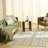 Ebern Designs Reimann Ivory Multicolor Modern Indoor Rug-1226002438