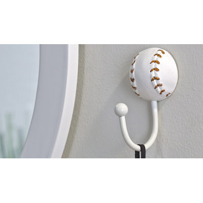 Crochet mural baseball