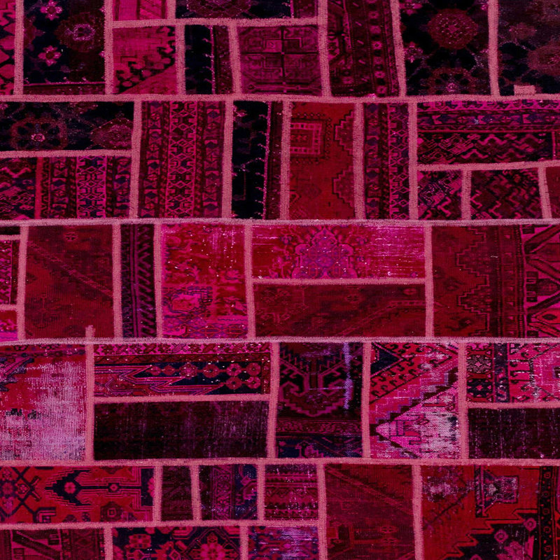 Abstract Indoor Rug, Square 7'