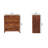 Newton Chestnut 3 Drawer Chest