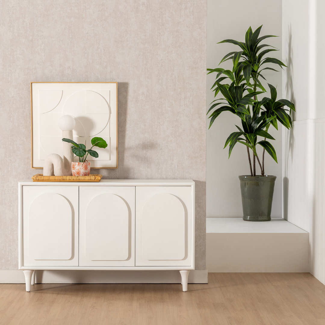 Sideboard Bardisa aus Massivholz 120 cm