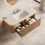Meuble-lavabo flottant 48 po à grain de bois naturel-1258053513