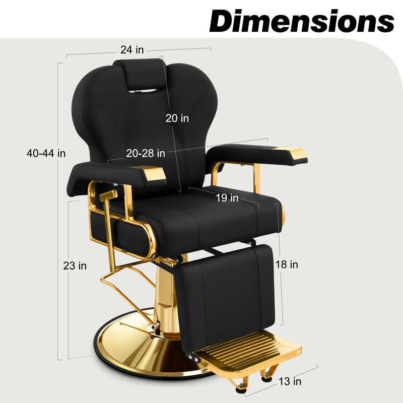 Fauteuil inclinable massant en simili-cuir, Noir