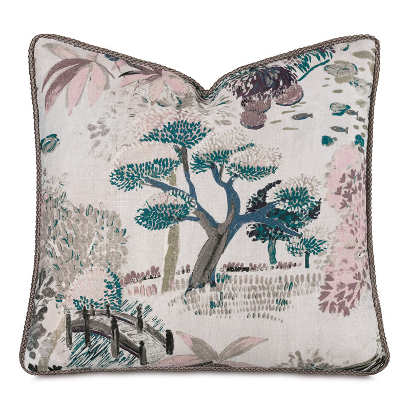 Imperial Linen Square Pillow Cover & Insert
