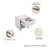 Granville 18" Nightstand In White (1-Drawer)-189774393