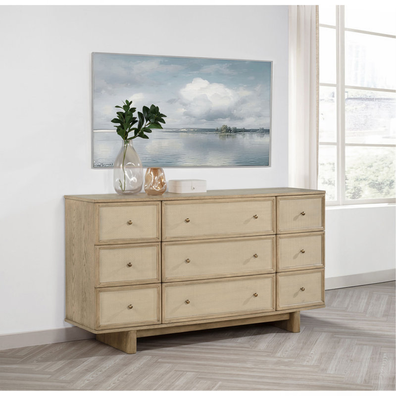 Commode 9 tiroirs Kimpton