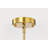Magno Brass Pendant Light With Frosted Glass Lantern Shade