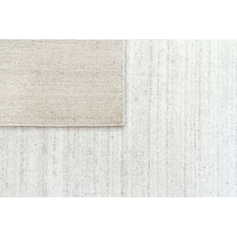 Broadway Solid Colour Hand Woven Area Rug, Rectangle 140 x 200cm