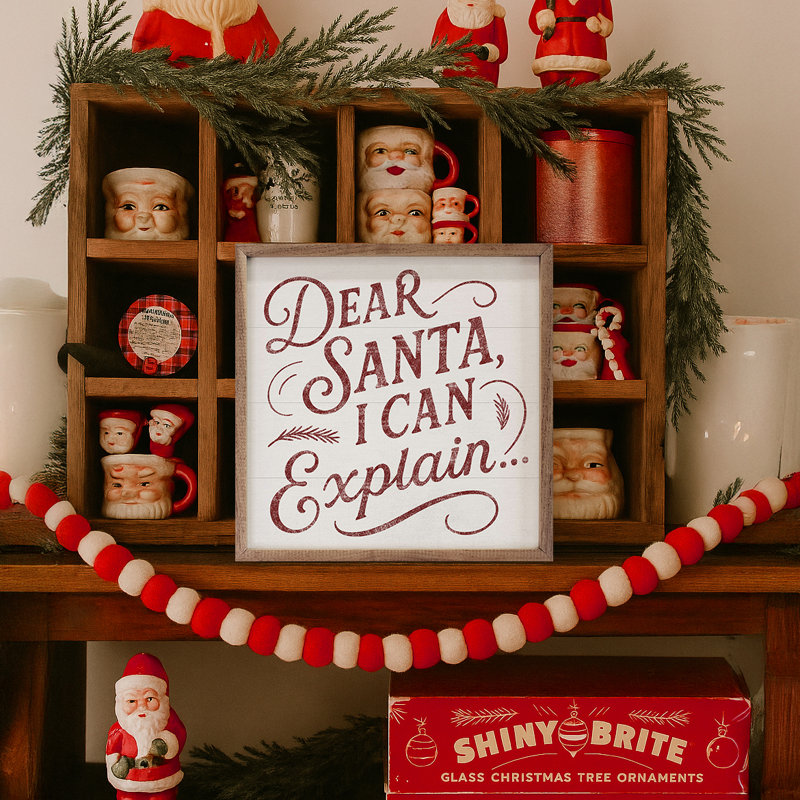 cher Père Noël, Blanc