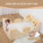 Toddler Bed, Child Bed for Kids with Extra Safty Broad, Standard Crib Size Toddler Bed, Certified Fabric Toddler Beds,Toddler Flood Bed-1797650537