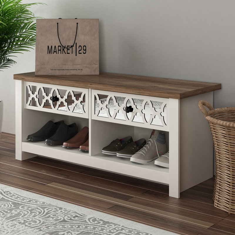Chessani 6 Pair Shoe Storage Bench