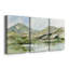 Serene Mountains II - toile tendue avec châssis de qualité supérieure - prête à être accrochée-1003583396