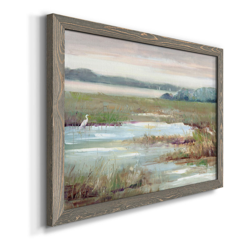 " Early Morning Magic " Painting Print, Gray, 31" H x 44" W x 1" D