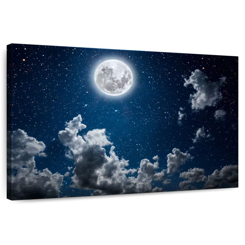 Oberle Moonlit Starry Sky, 16'' H x 24'' W