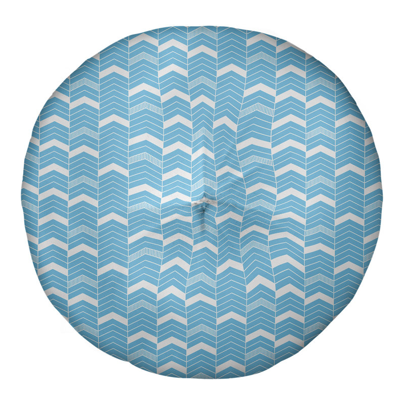 Coussin Rhonda, 30 po x 30 po, Bleu sarcelle clair