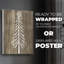 Barnwood Wonderland VII - Impression sur toile seulement - NON-CADRE-789031566