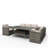 Wicker 6 - Person Patio Conversation Set with Cushions-87426627