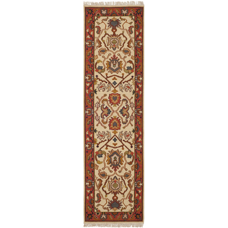 Linwood Sumak Wool Pile Oriental Rug, Runner 2'6" x 8'