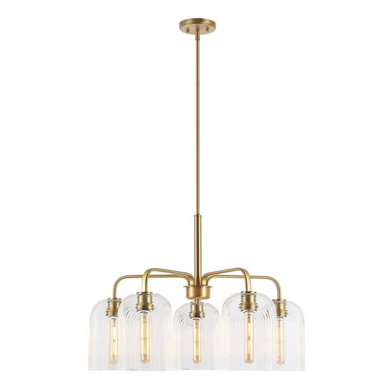 Moxon 5 - Light Gold Bell Pendant
