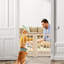 Solid Wood Free Standing Pet Gate